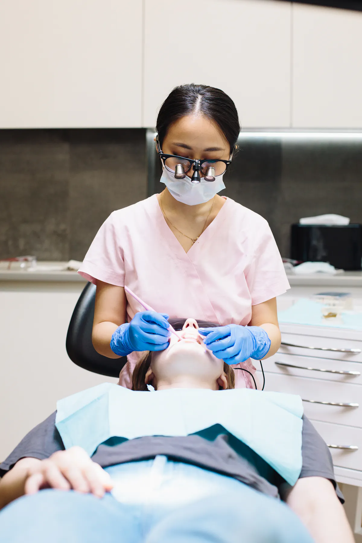 Shining Smiles Periodontics treatment room in Marietta, GA